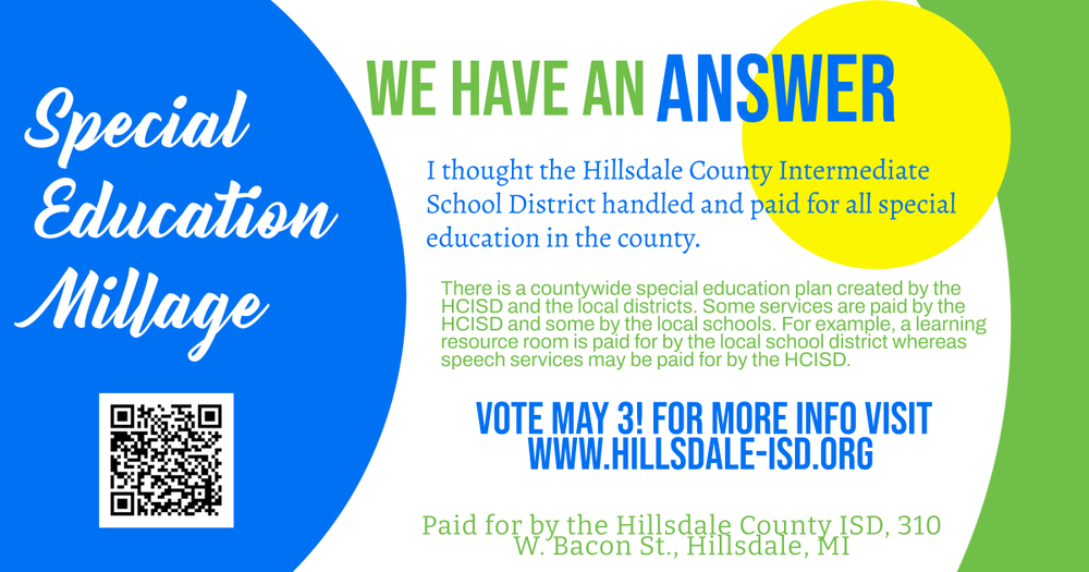 Special Education Millage
