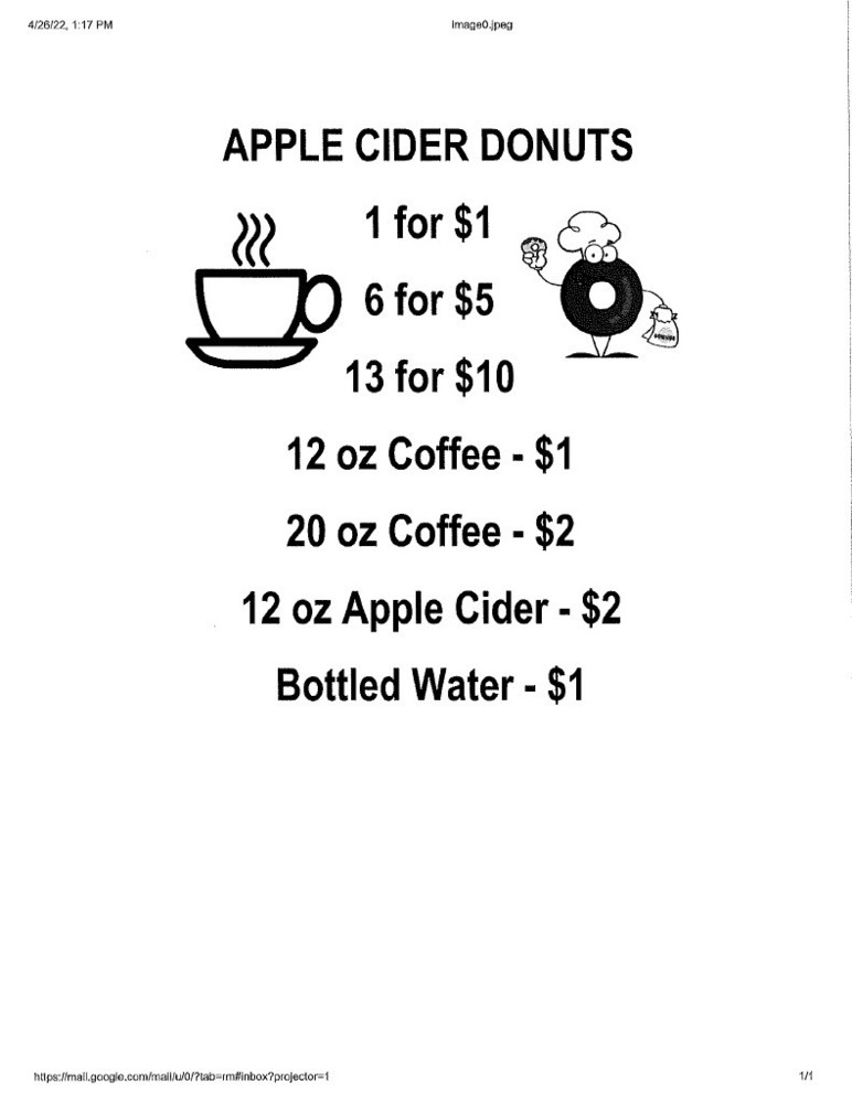 Petey's Donuts at JHS Soccer Field